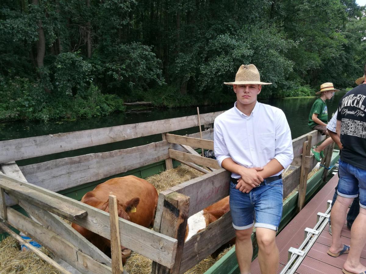 Kahnstuebchen Mit Neuem Innenhof Garten Lübben Eksteriør billede